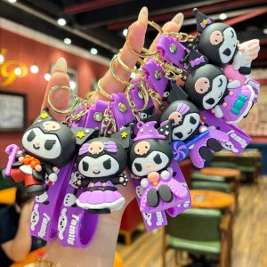 跨境创意魔法师库洛米钥匙扣盲盒软胶公仔配饰动漫钥匙公仔小挂饰-义乌小商品供应商厂家联系方式汇总网站