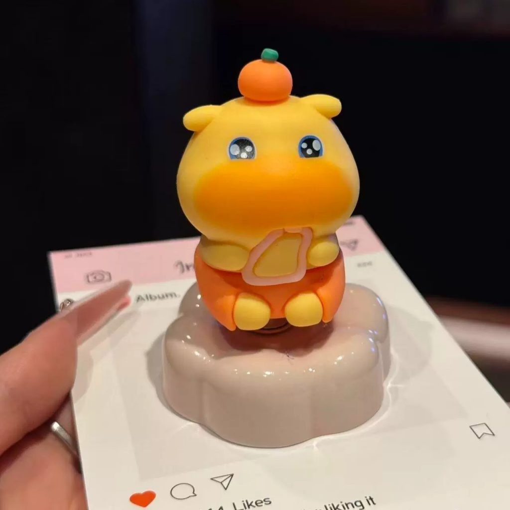 图片[3]-可爱卡通水豚噜噜小动物树脂diy饰品配件钥匙扣桌面车载装饰摆件