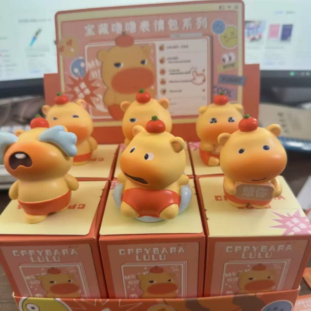 图片[4]-F卡通水豚噜噜摆件盲盒潮玩手办可爱周边豚仔创意汽车装饰公仔
