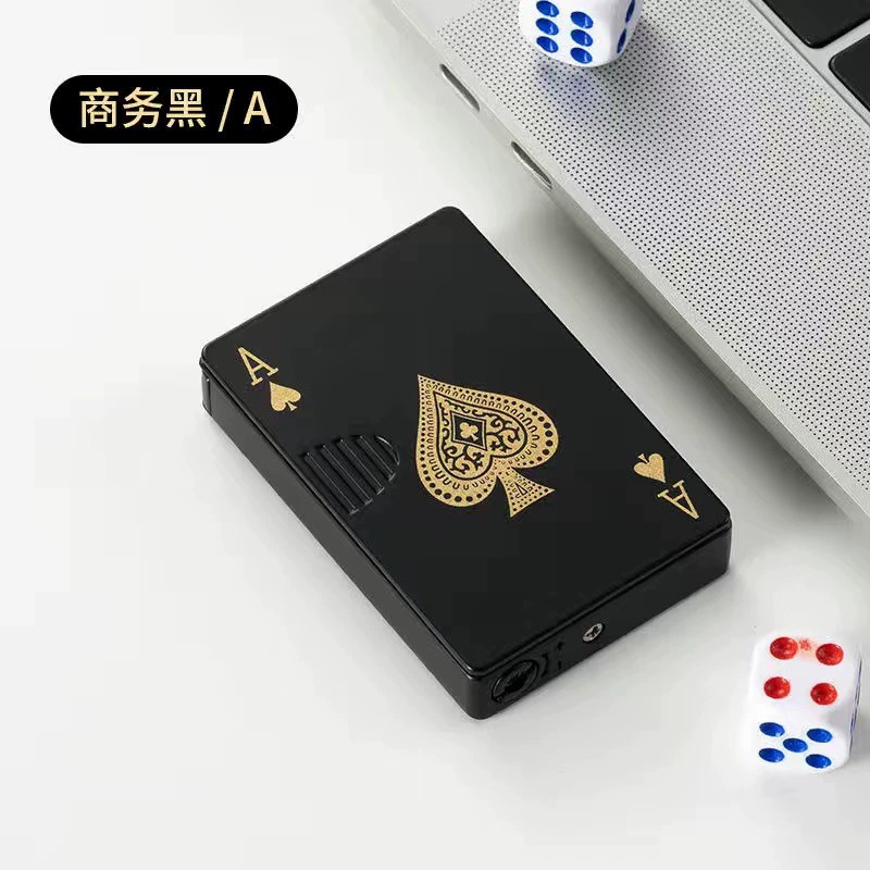 图片[6]-网红爆款打火机点火创意扑克牌打火机个性绿焰炫酷充气送男友礼物