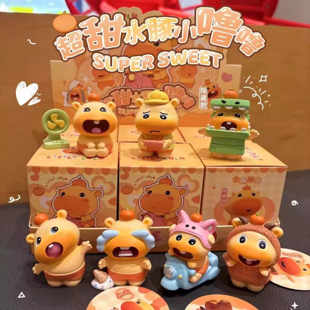 图片[4]-爆款卡通水豚噜噜摆件盲盒潮玩手办可爱周边豚仔创意汽车装饰公仔