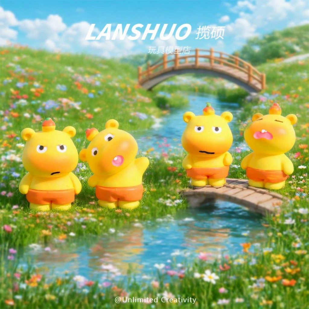 图片[7]-卡通萌物实色水豚噜噜 热销DIY饰品配件创意桌面小摆件自制小挂件