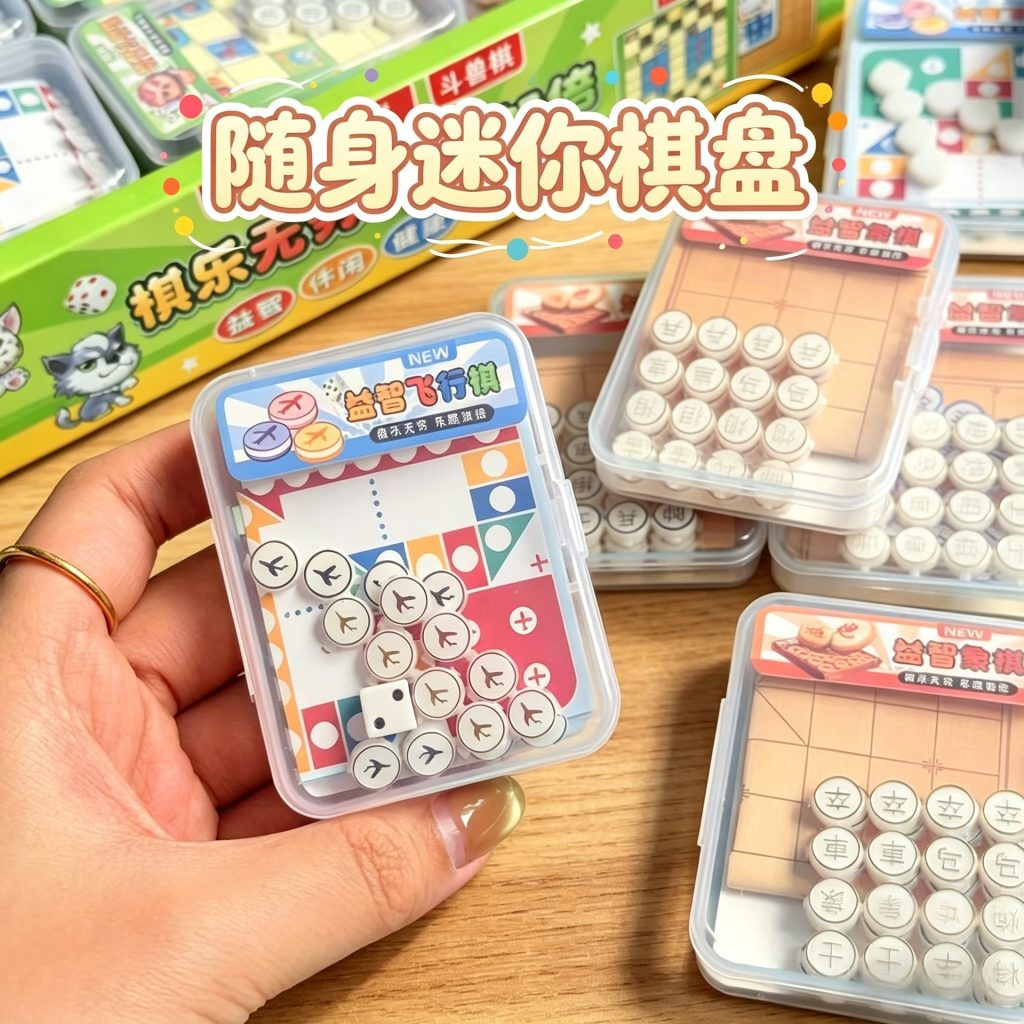 图片[12]-飞行棋斗兽棋跳棋迷你益智玩具奖励小礼物实用创意小学生分享奖品
