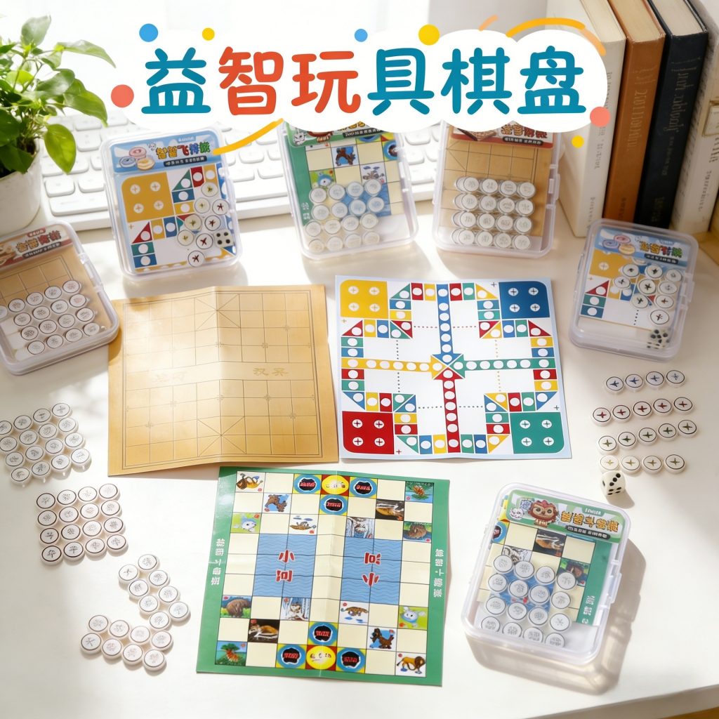 图片[2]-飞行棋斗兽棋跳棋迷你益智玩具奖励小礼物实用创意小学生分享奖品