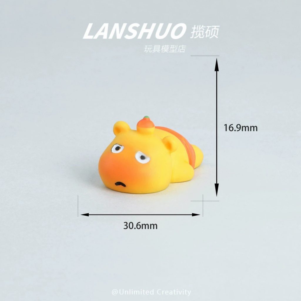 图片[10]-卡通萌物实色水豚噜噜 热销DIY饰品配件创意桌面小摆件自制小挂件