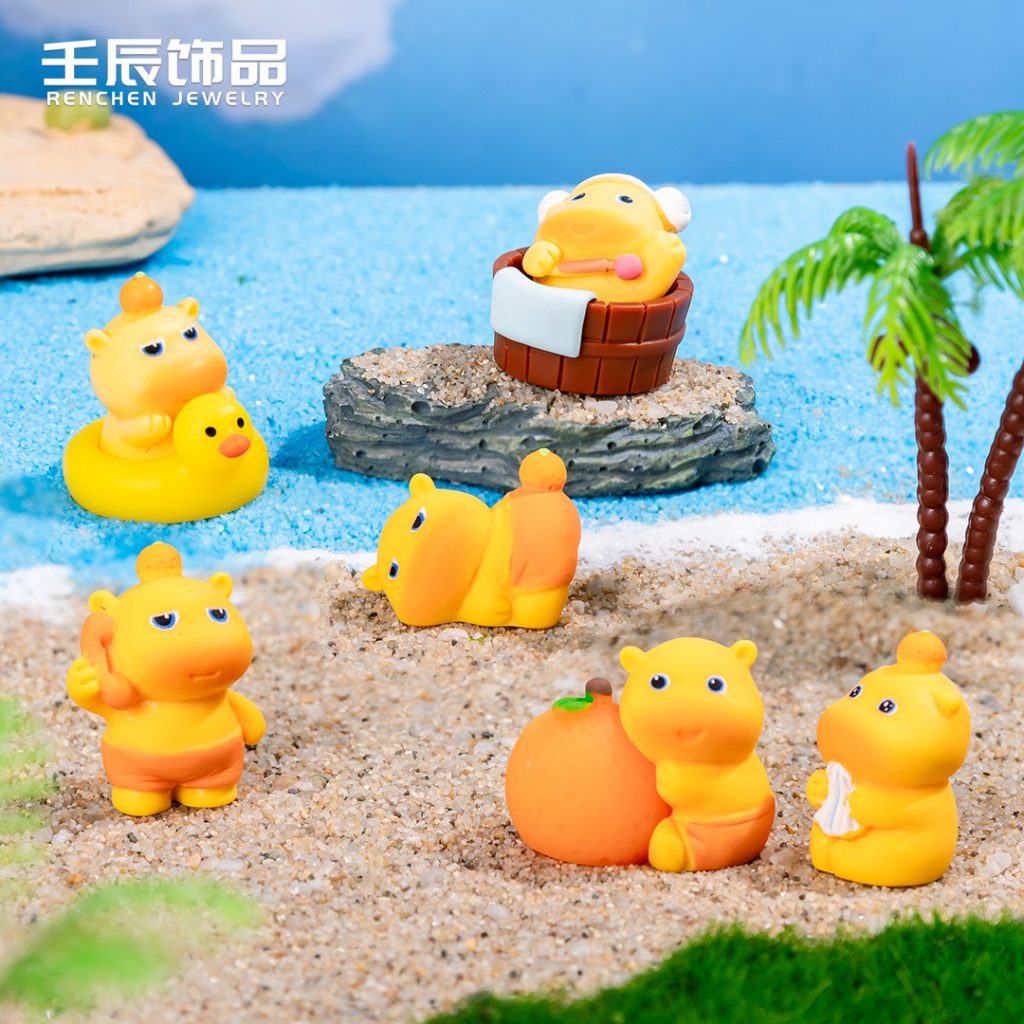 图片[19]-卡通萌物实色水豚噜噜 热销DIY饰品配件创意桌面小摆件自制小挂件
