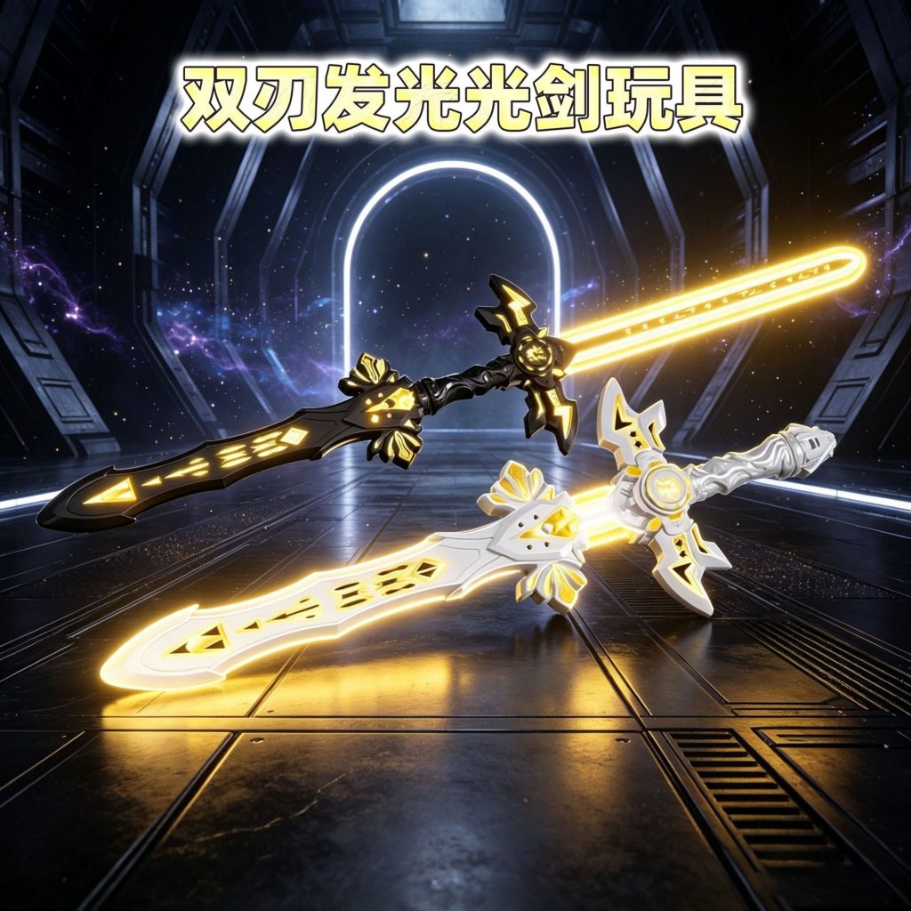 图片[7]-抖音同款雷帝光剑品牌儿童发光二合一金属炫彩激光剑地摊爆款批发