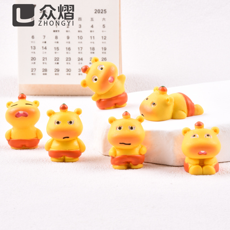 图片[21]-卡通萌物实色水豚噜噜 热销DIY饰品配件创意桌面小摆件自制小挂件