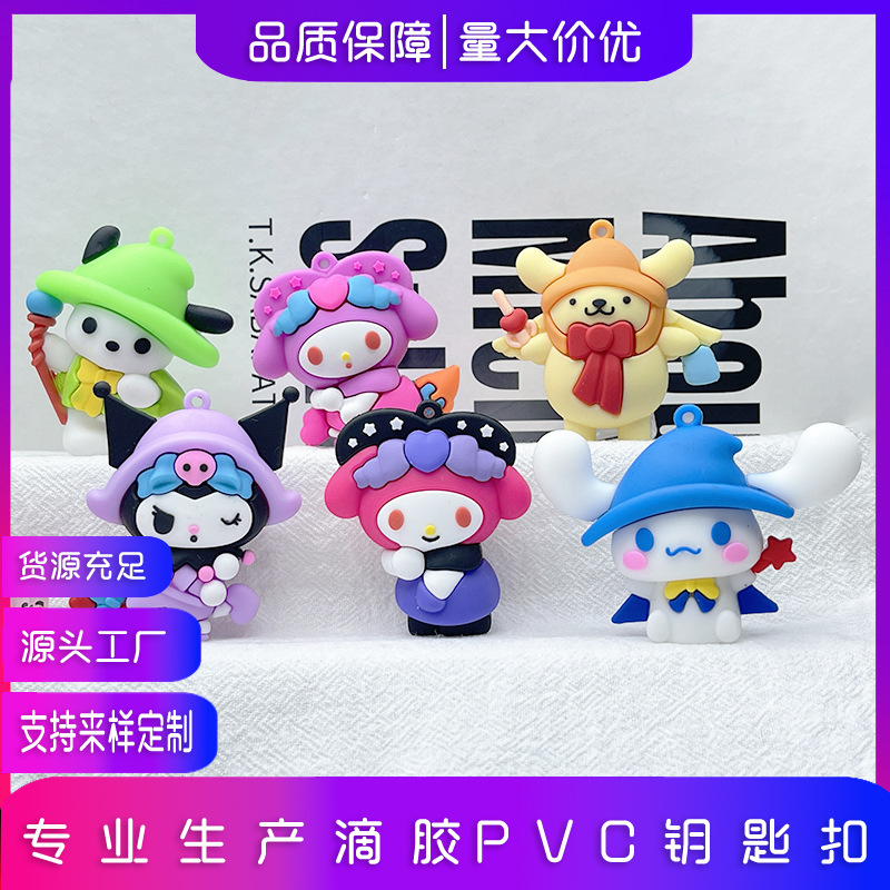 图片[12]-卡通动漫单眼仔怪兽电力大学钥匙扣挂件长毛怪软胶立体汽车钥匙链