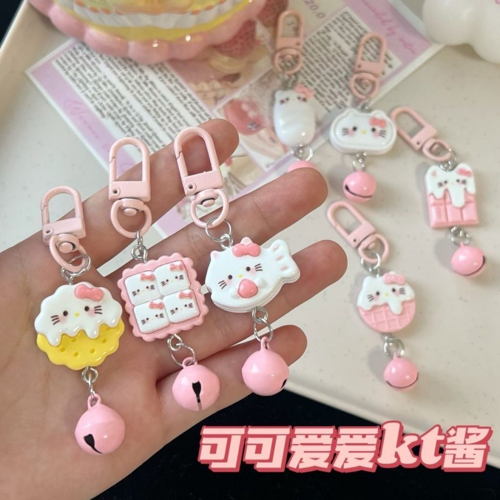 图片[15]-新款猫咪卡通钥匙扣学生书包可爱挂件少女包包配饰饰品闺蜜小礼物