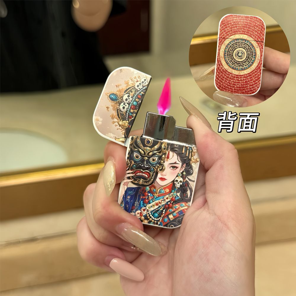 图片[27]-网红爆款打火机点火创意扑克牌打火机个性绿焰炫酷充气送男友礼物
