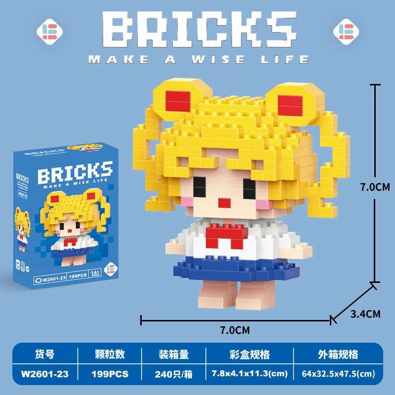 图片[53]-兼容乐动物蛋仔卡通公仔草莓小熊琳娜高积木儿童拼装益智玩具批发